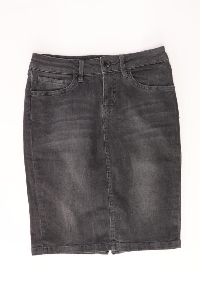 Soccx Jeansrock Gr. 36 grau aus Baumwolle