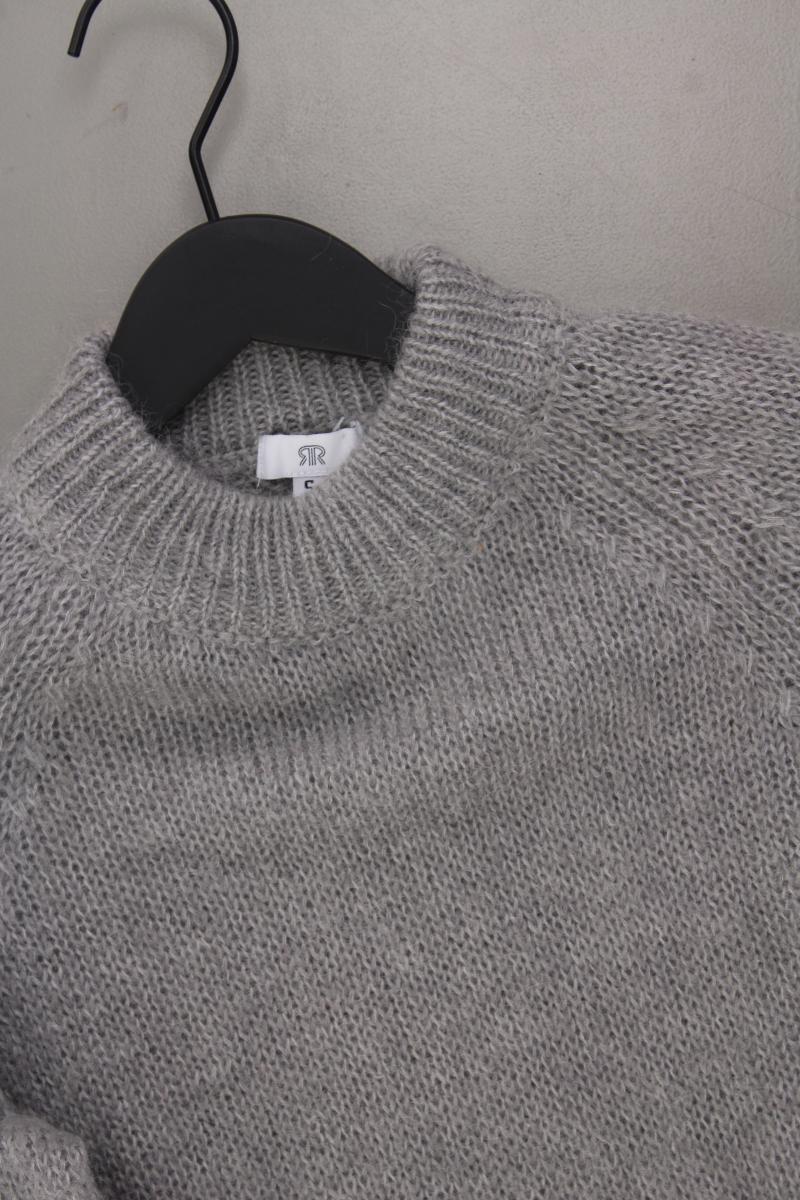 La Redoute Feinstrickpullover Gr. S neuwertig grau aus Mohair