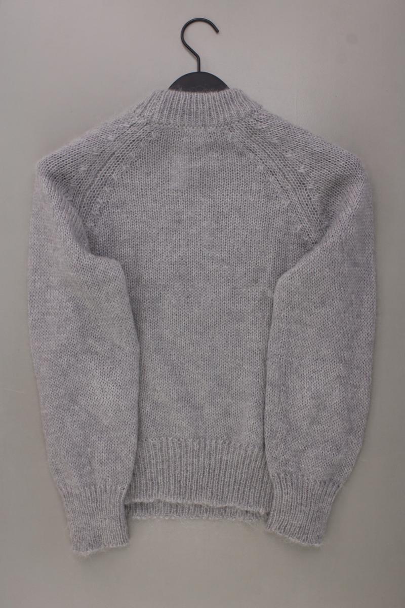 La Redoute Feinstrickpullover Gr. S neuwertig grau aus Mohair