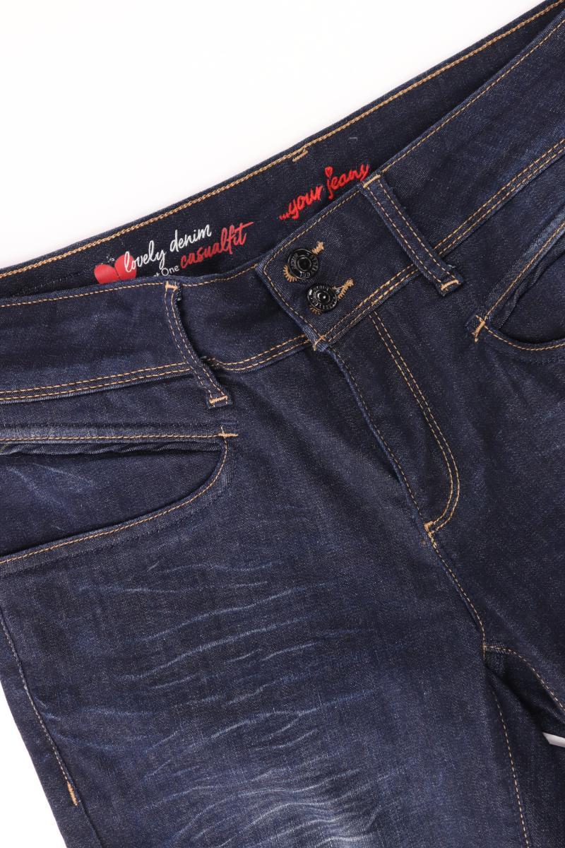 Street One Straight Jeans Gr. W30/L32 blau aus Baumwolle
