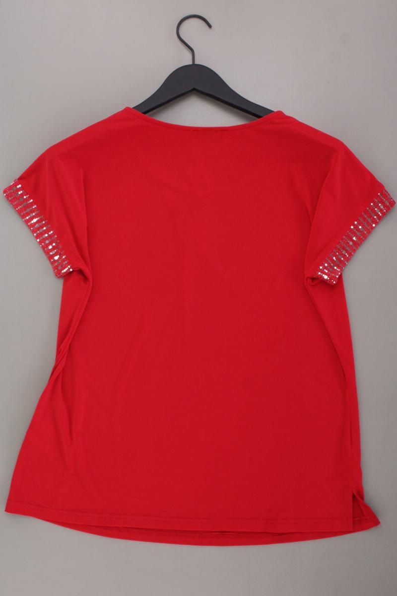Judith Williams T-Shirt Gr. 40 Kurzarm rot aus Polyester