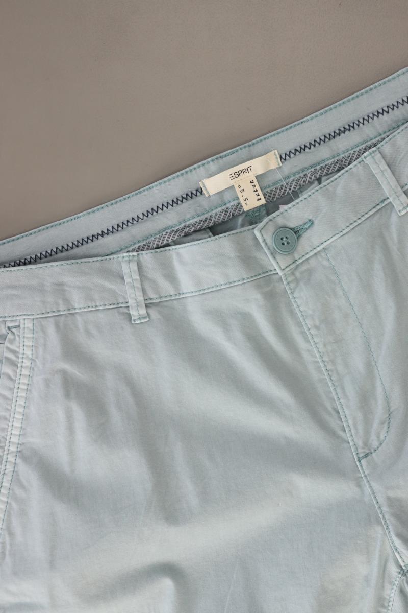 Esprit Chinohose Gr. 42 blau aus Baumwolle