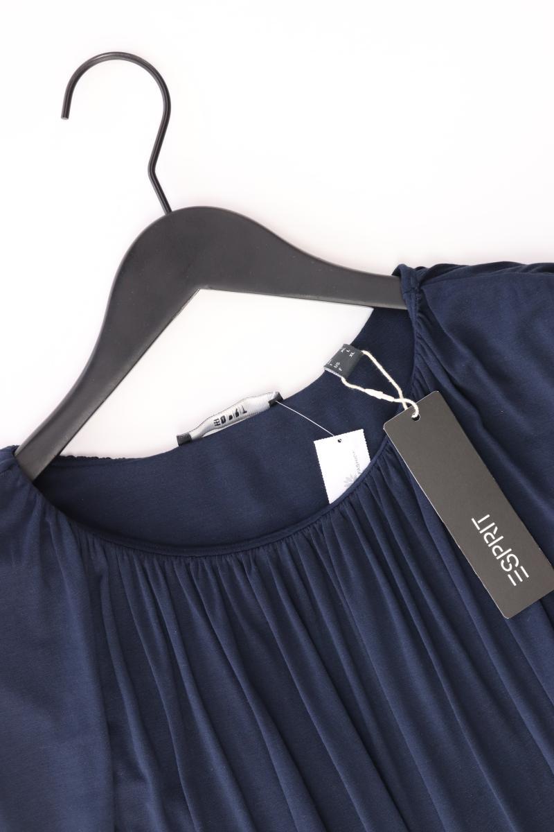 Esprit Bodybluse Gr. L neu mit Etikett Neupreis: 49,99€! Kurzarm blau