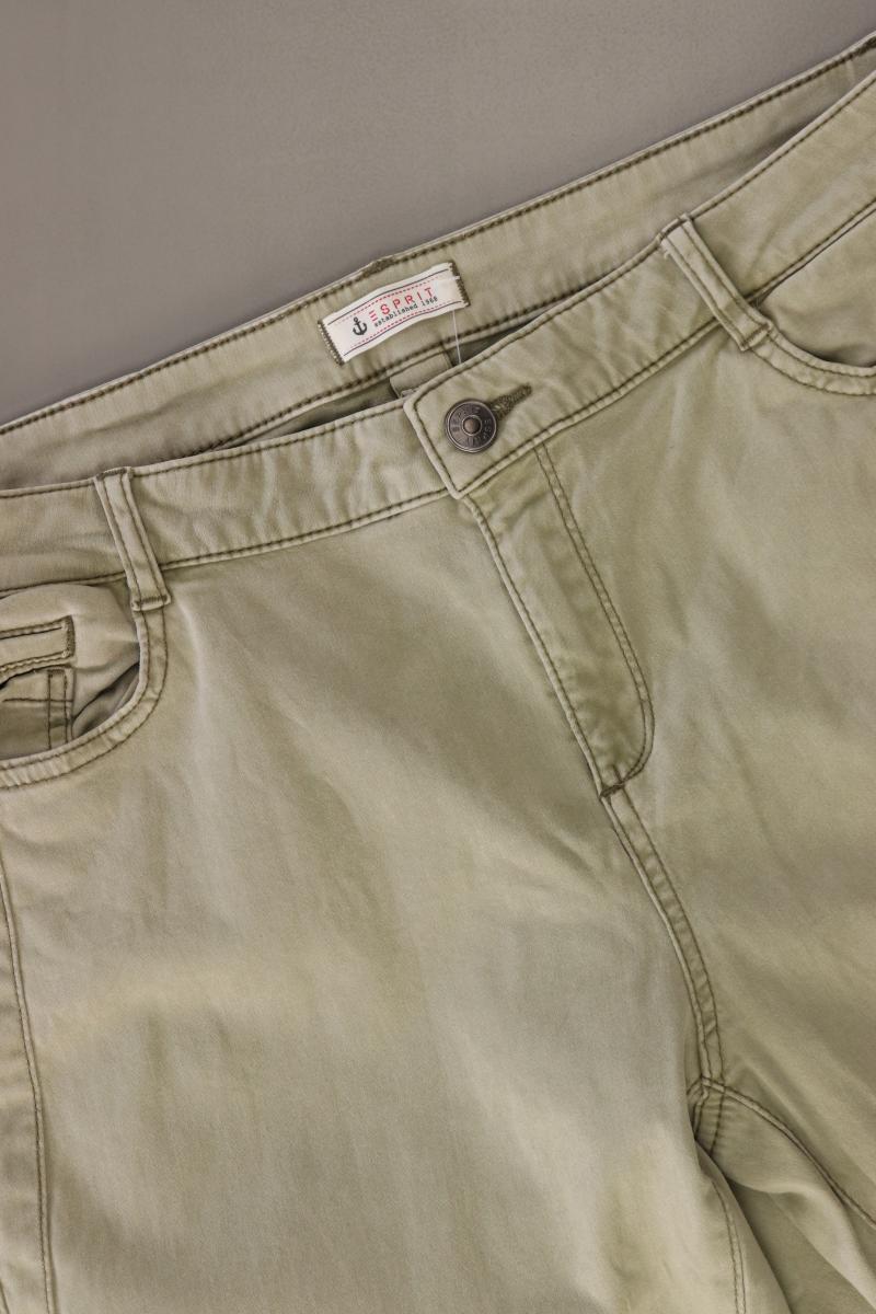 Esprit Straight Jeans Gr. 40/L32 grün aus Baumwolle