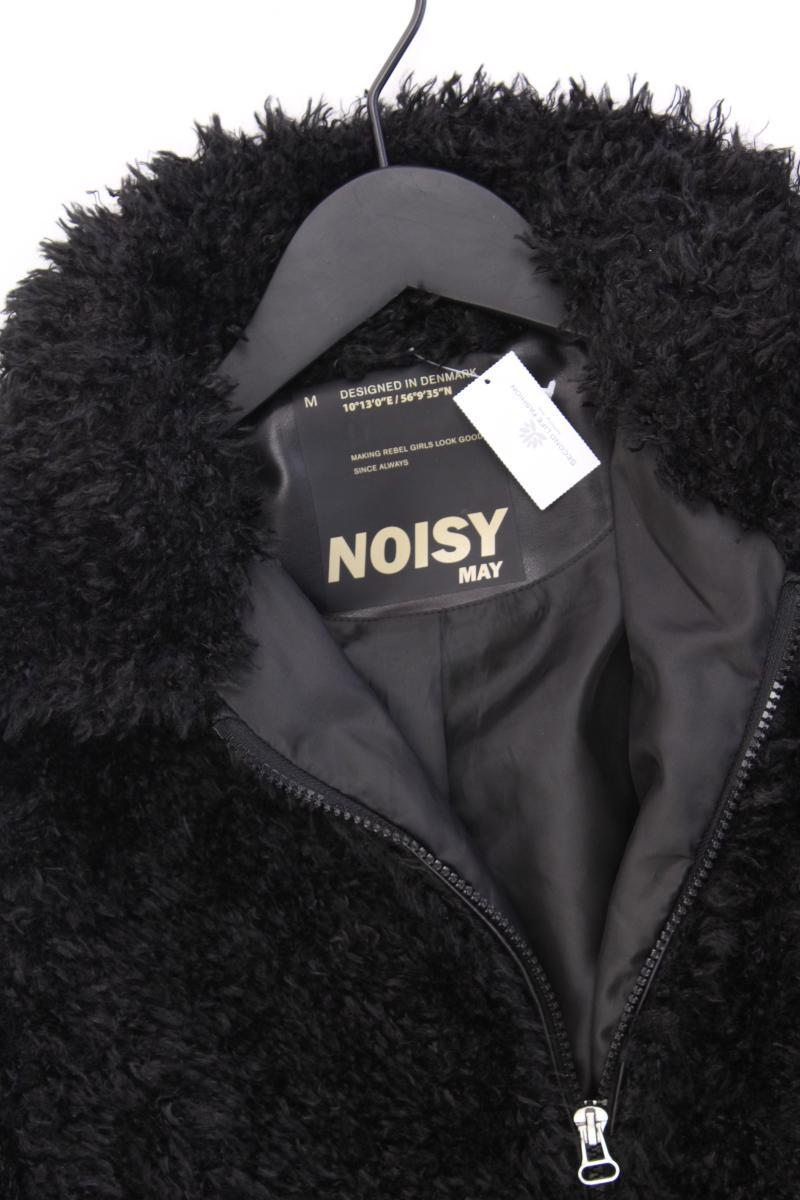 Noisy May Kunstfellweste Gr. M schwarz aus Polyester