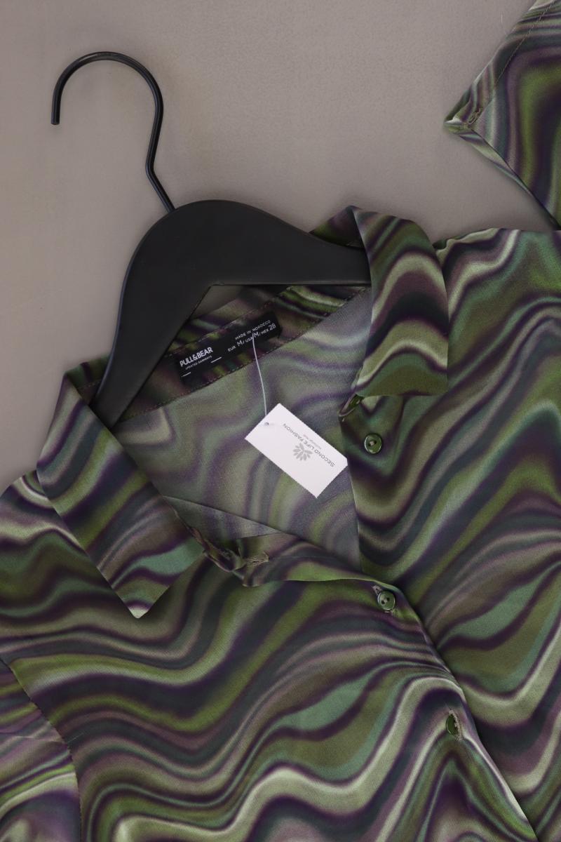 Pull&Bear Langarmbluse Gr. M grün aus Polyester
