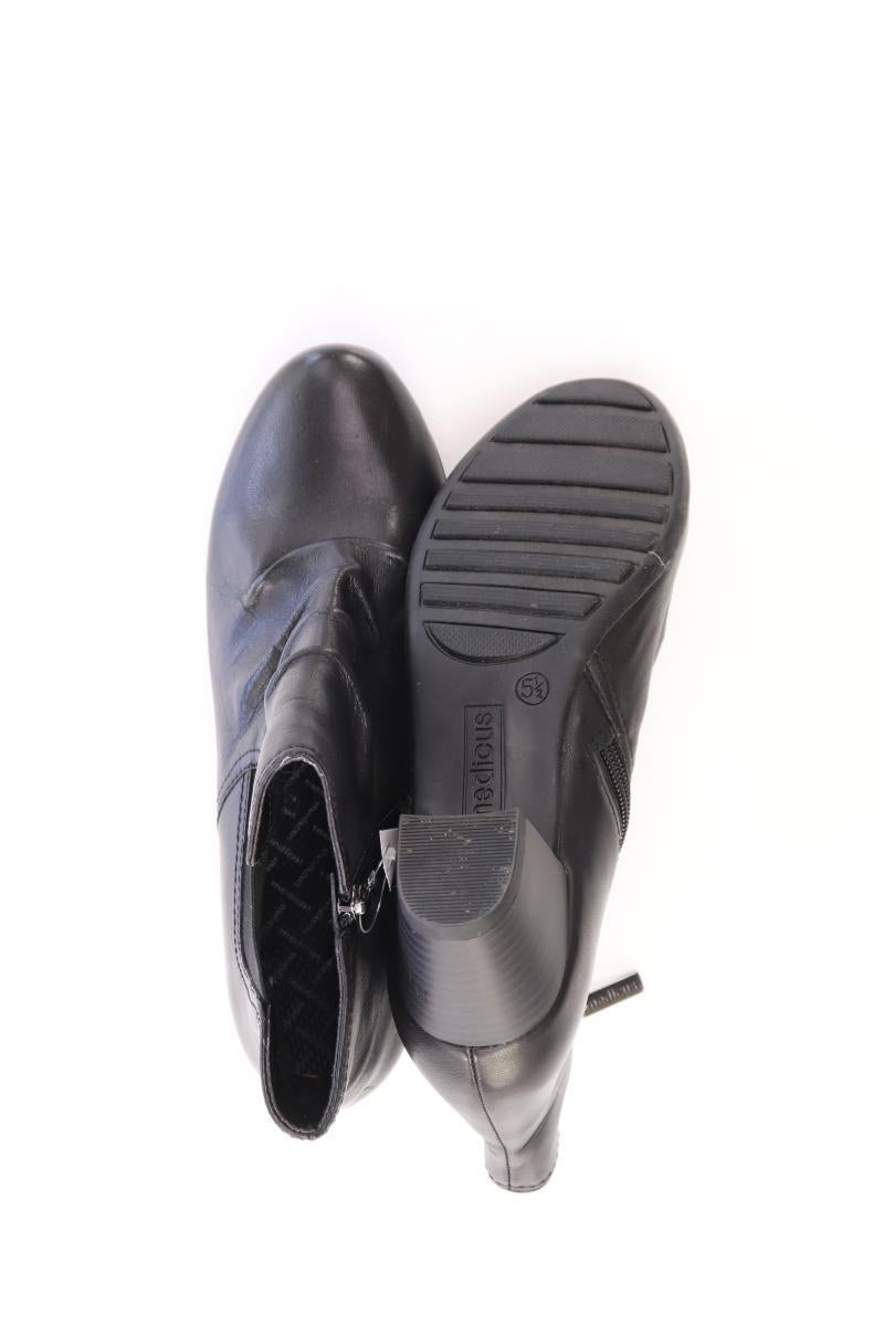 medicus Stiefeletten Gr. 38,5 schwarz aus Leder