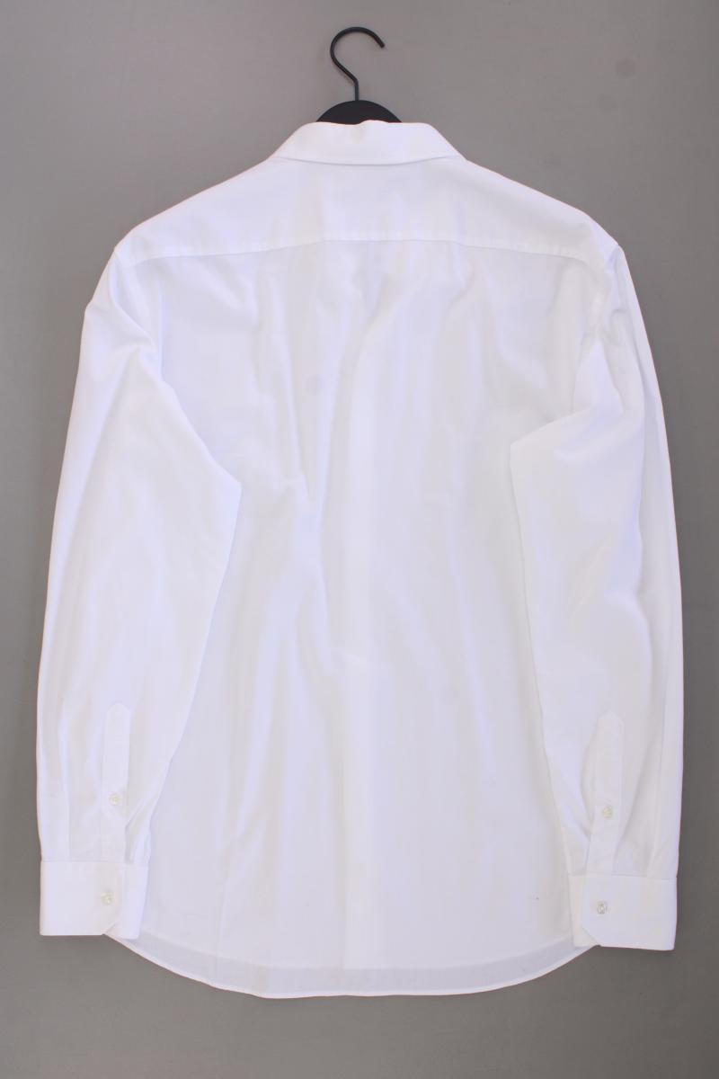 BOSS by Hugo Boss Langarmhemd für Herren Gr. Hemdgröße 44 weiß