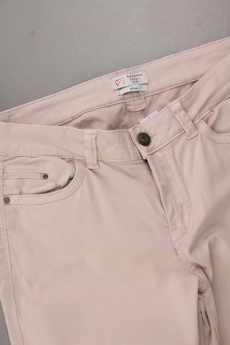Esprit 7/8 Hose Gr. 36/L22 rosa aus Baumwolle