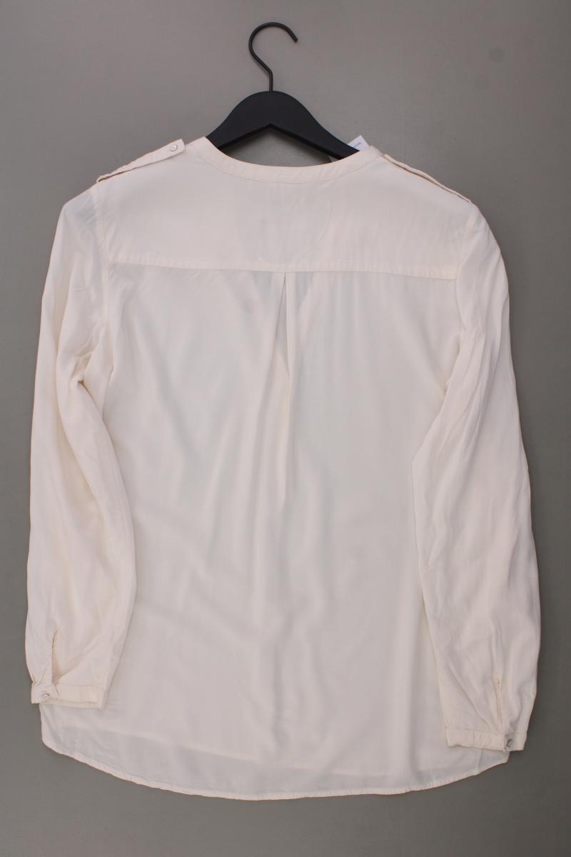 Esprit Langarmbluse Gr. 42 creme aus Viskose