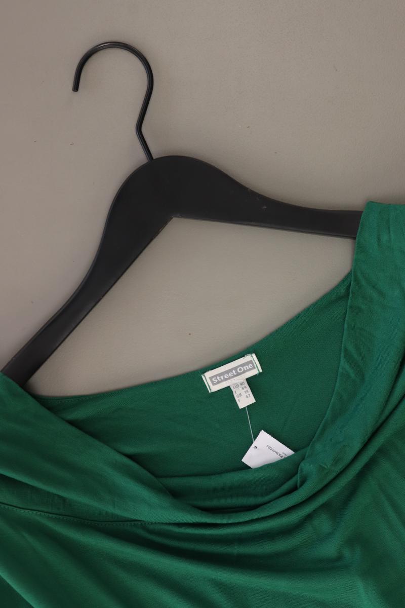 Street One Oversize-Shirt Gr. 40 3/4 Ärmel grün aus Baumwolle