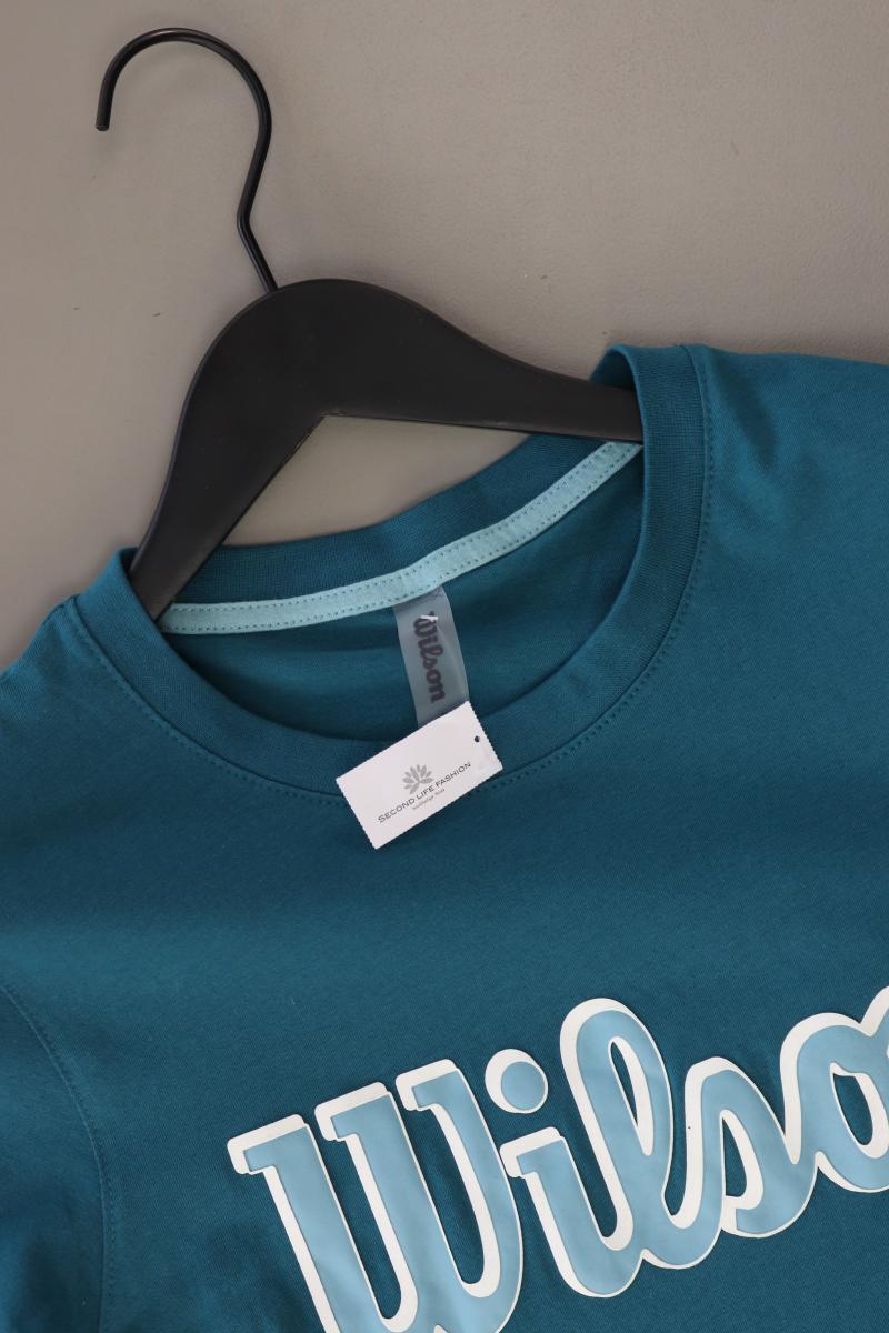 Wilson Shirt Gr. S neu mit Etikett Kurzarm blau aus Baumwolle