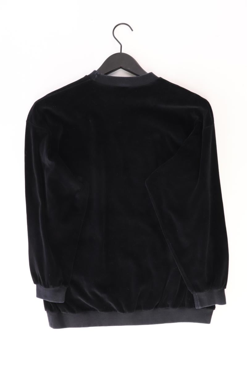 Vintage Pullover mit Stickerei Gr. XXL schwarz aus Polyester