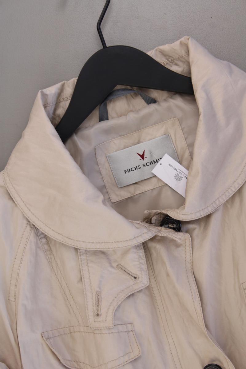 Fuchs Schmitt Übergangsjacke Gr. 48 creme aus Baumwolle