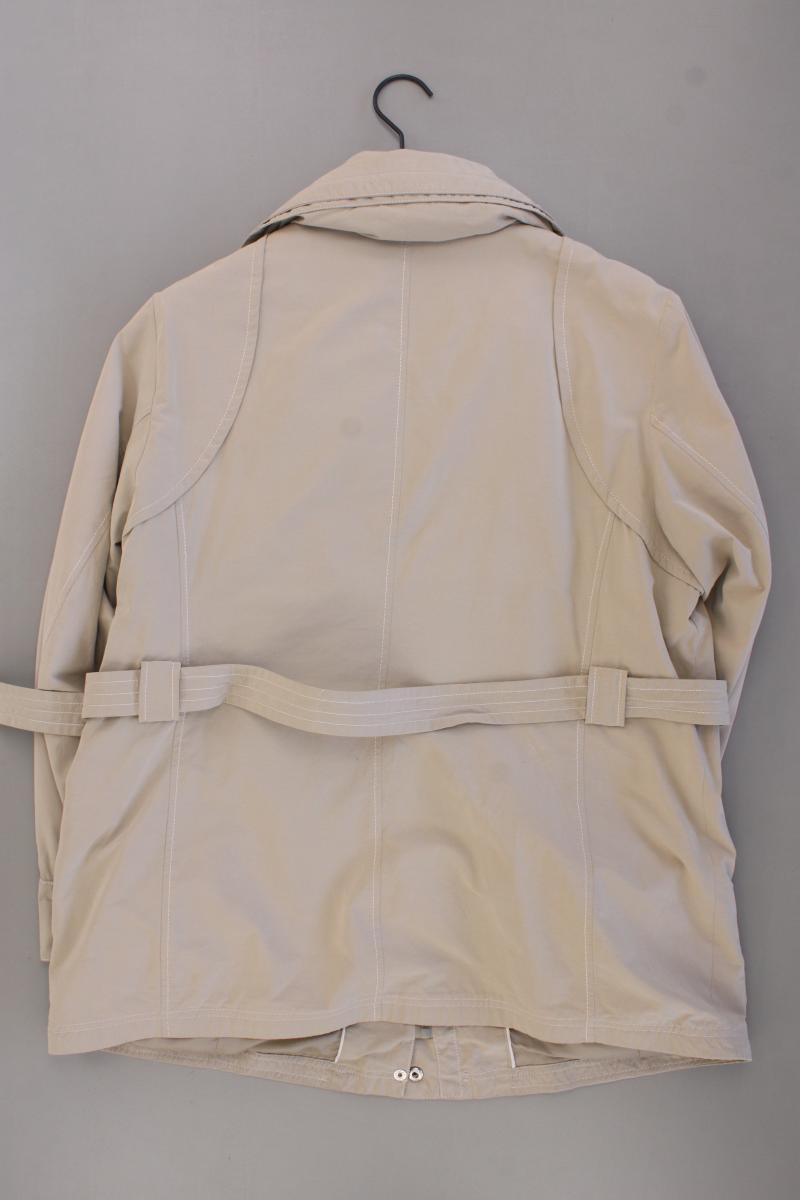 CLARINA Übergangsjacke Gr. 48 creme aus Baumwolle