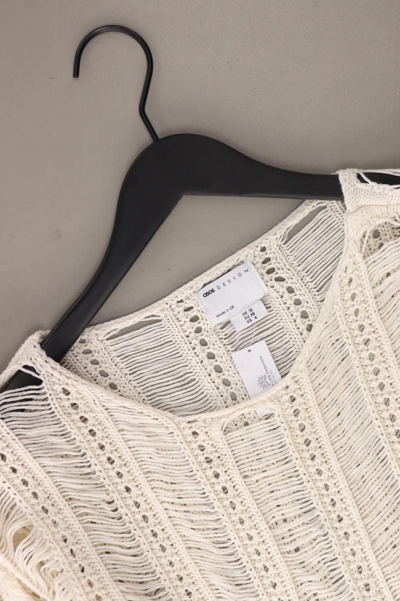 Asos Langarmpullover Gr. 38 creme aus Polyacryl