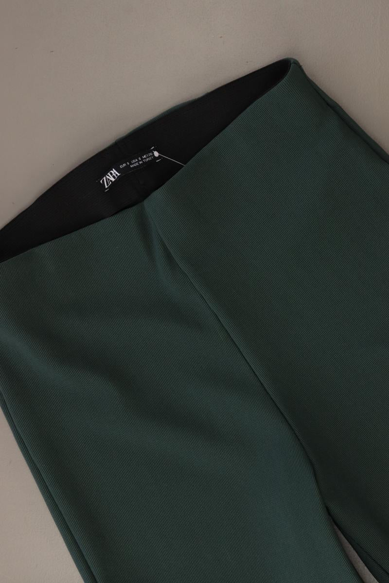 Zara Leggings Gr. S grün aus Polyester
