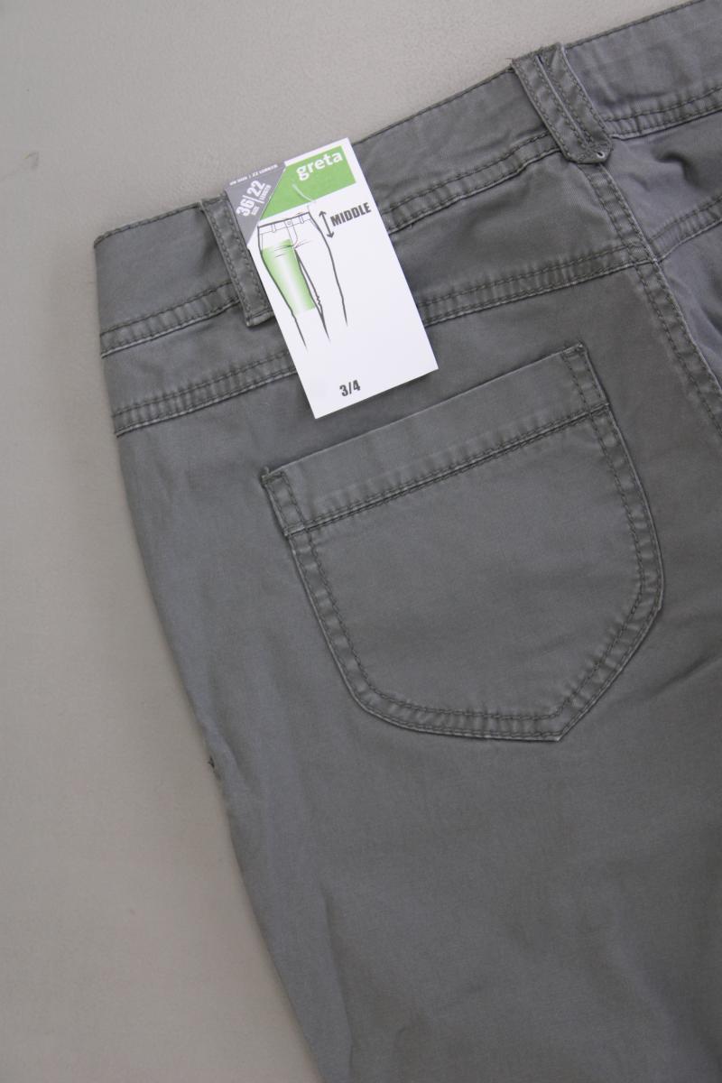 Street One 7/8 Hose Gr. 36 neu mit Etikett grau aus Baumwolle