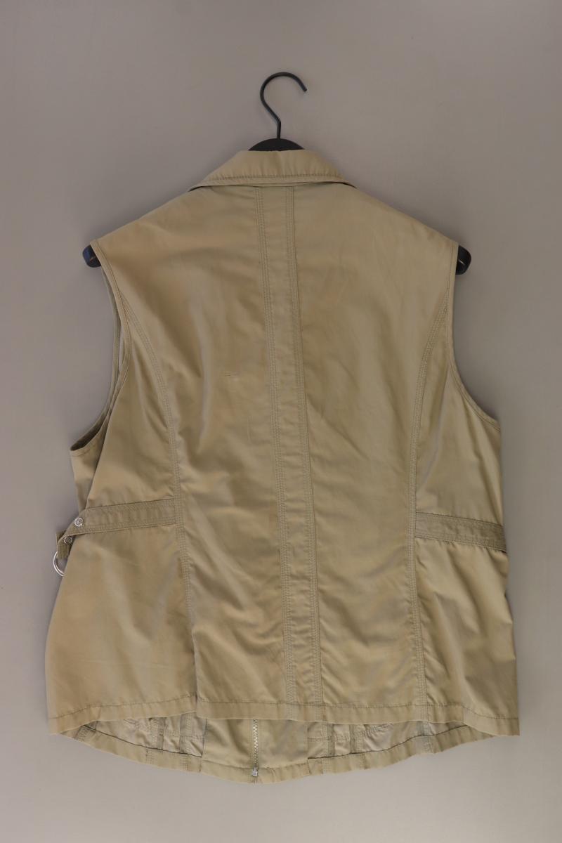 Franco Callegari Regular Weste Gr. 46 braun aus Baumwolle