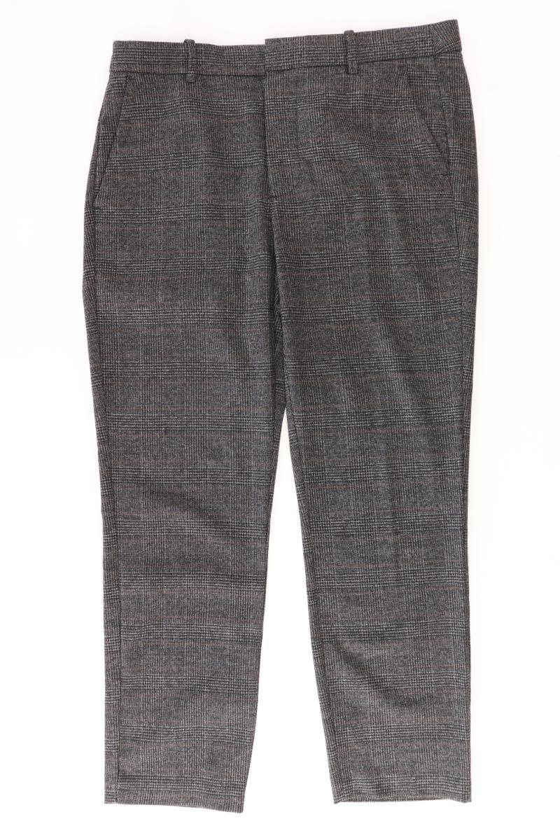 Zara Stoffhose Gr. L hahnentritt grau aus Baumwolle