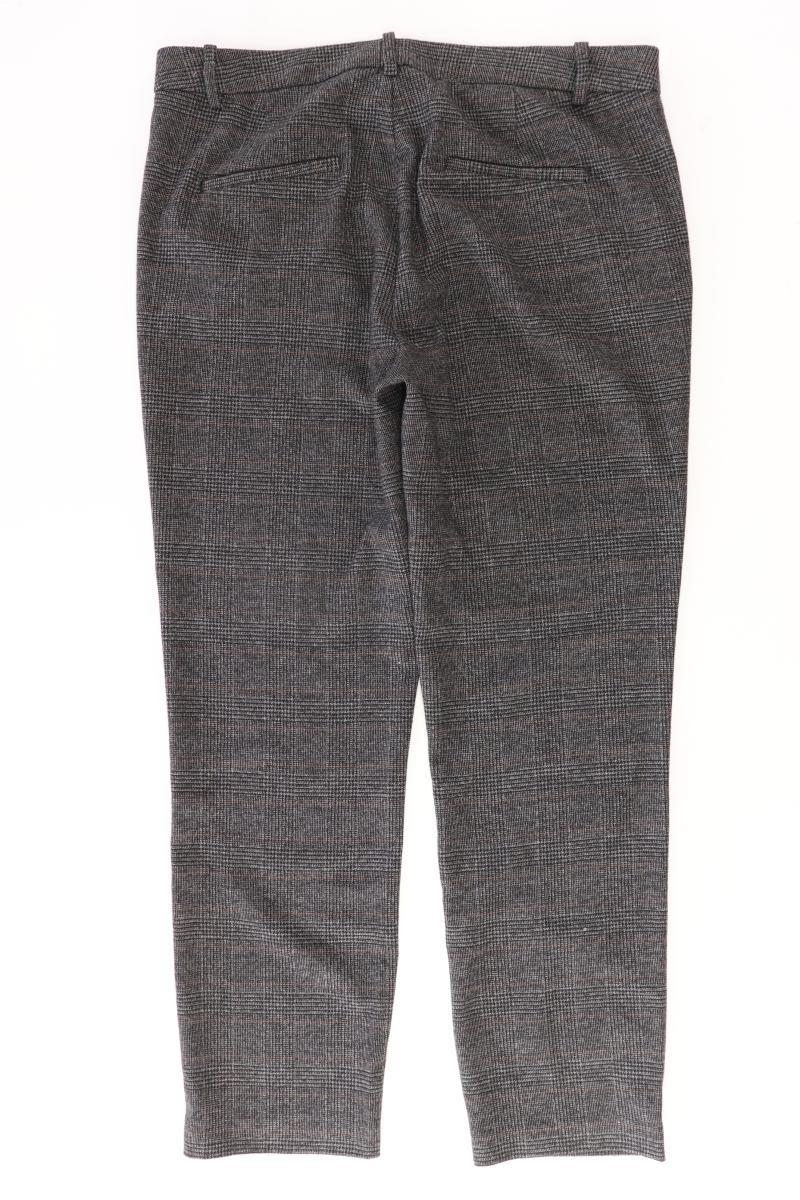 Zara Stoffhose Gr. L hahnentritt grau aus Baumwolle
