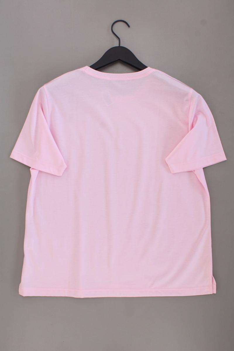Louisa Di Carpi T-Shirt Gr. 44 neuwertig Kurzarm rosa aus Polyester