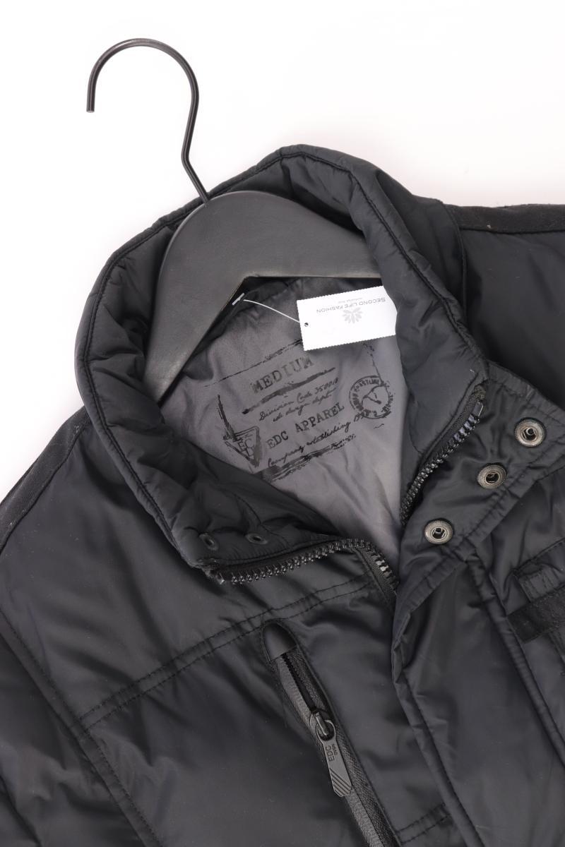 edc by Esprit Regular Jacke für Herren Gr. M schwarz aus Polyamid
