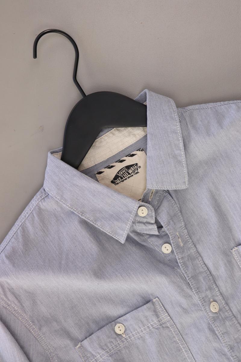 Vans Langarmhemd für Herren Gr. S blau aus Baumwolle