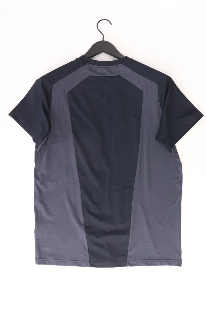 Mascot T-Shirt für Herren Gr. L Kurzarm blau aus Polyester