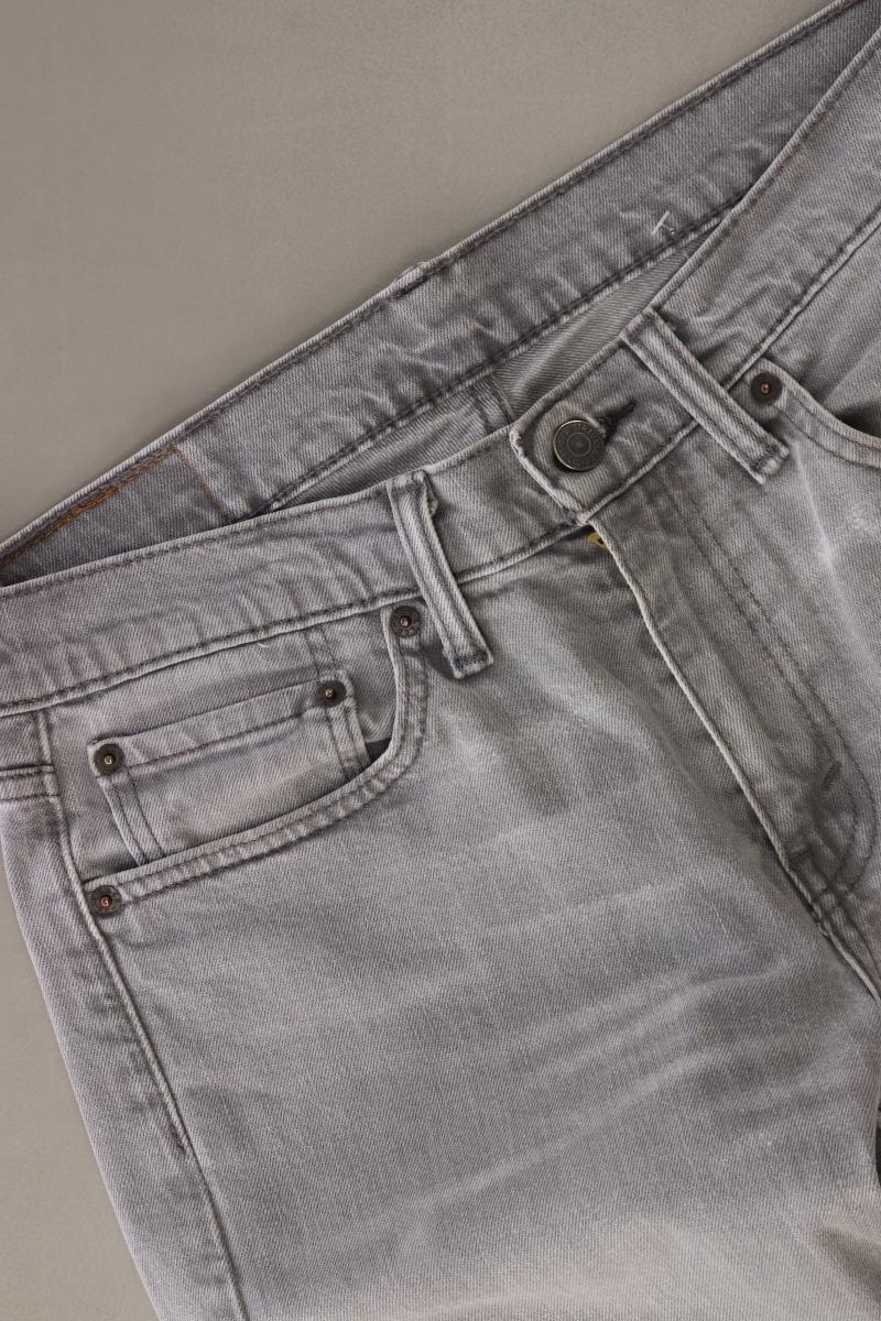 Levi's Straight Jeans für Herren Gr. W31/L32 grau aus Baumwolle