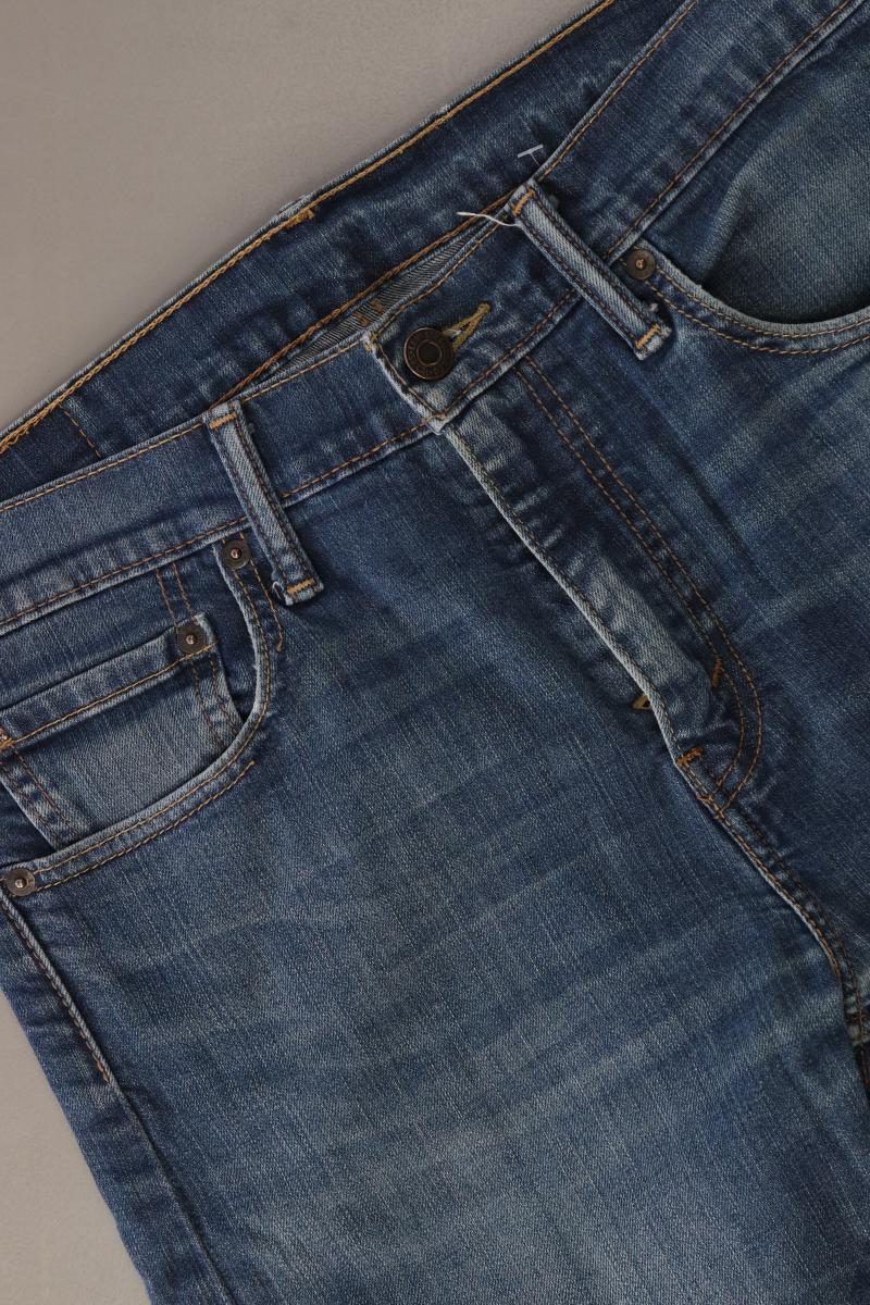 Levi's Straight Jeans für Herren Gr. W31/L30 blau aus Baumwolle
