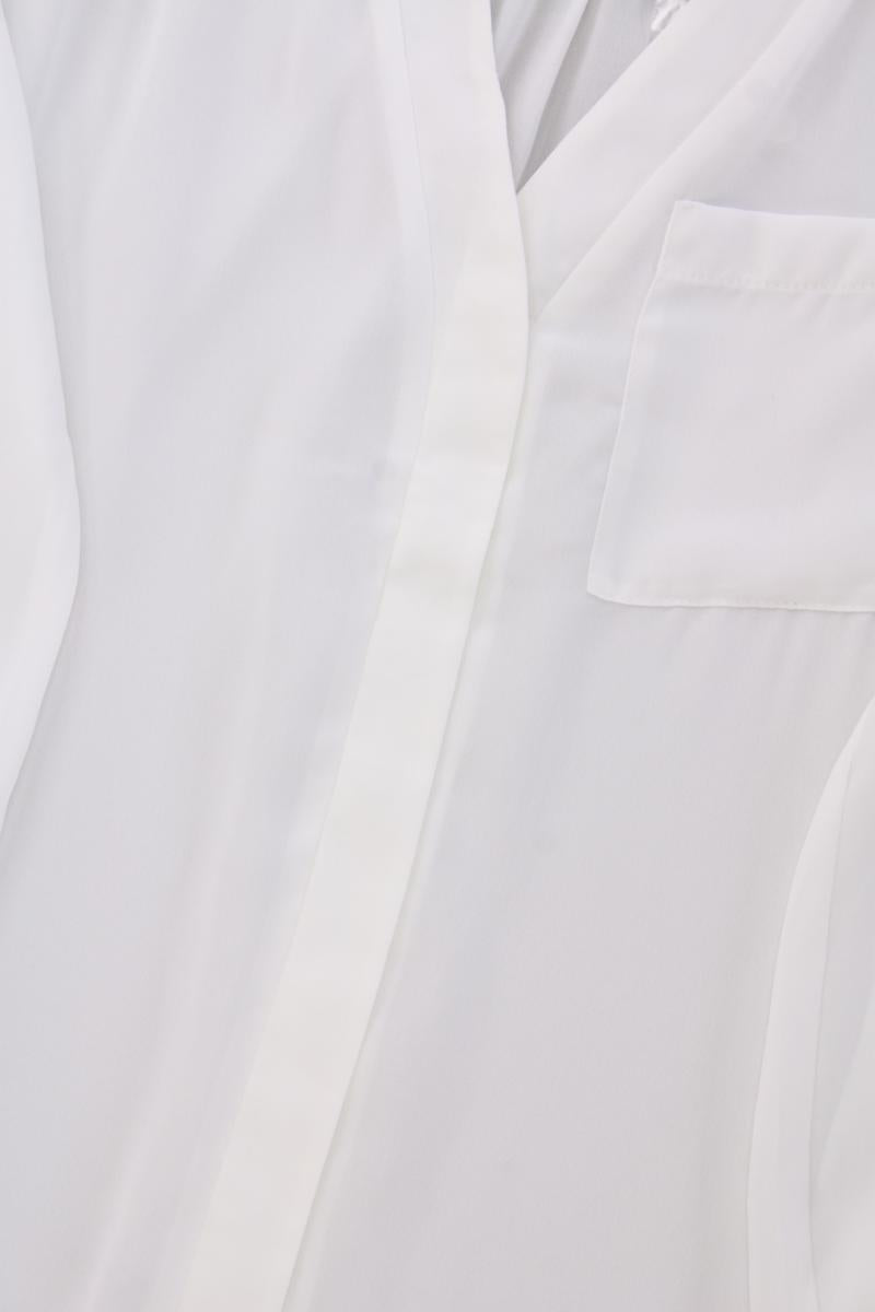 Asos Langarmbluse Gr. 36 neuwertig weiß aus Polyester