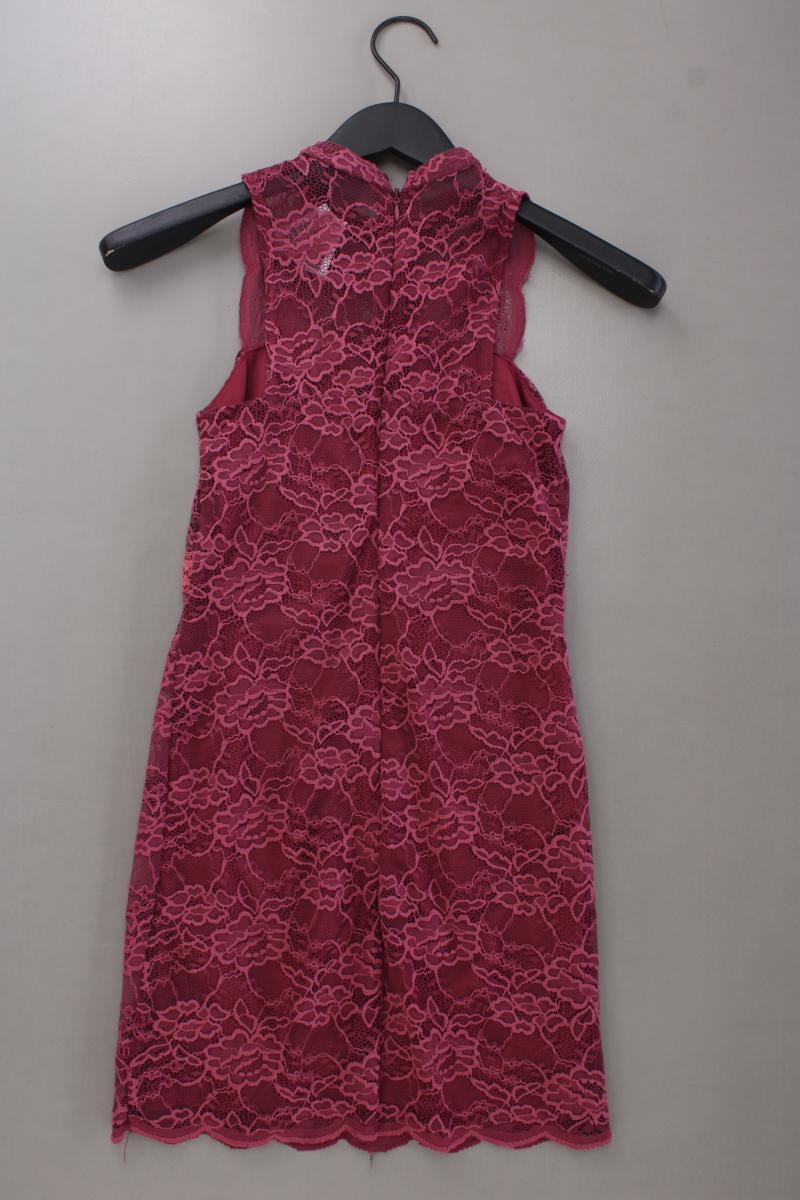 Topshop Spitzenkleid Gr. 34 Ärmellos rosa aus Nylon