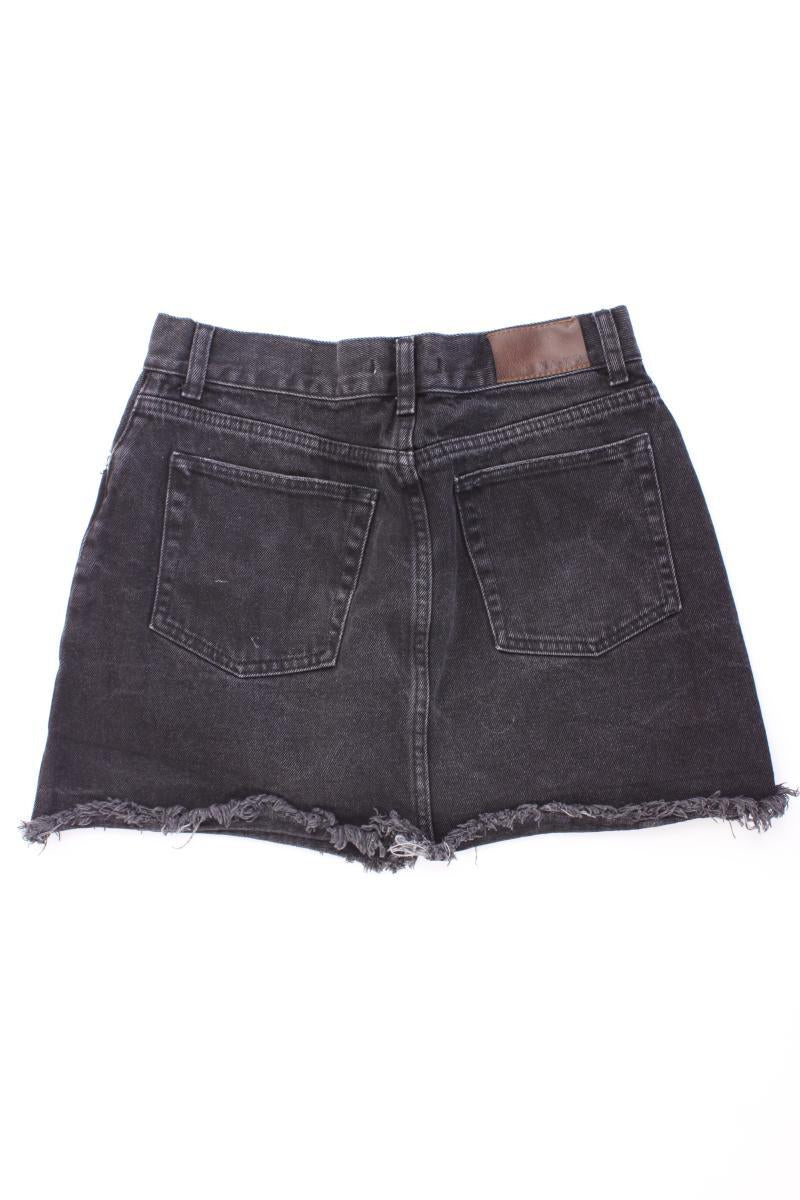 NA-KD Jeansrock Gr. M grau aus Baumwolle