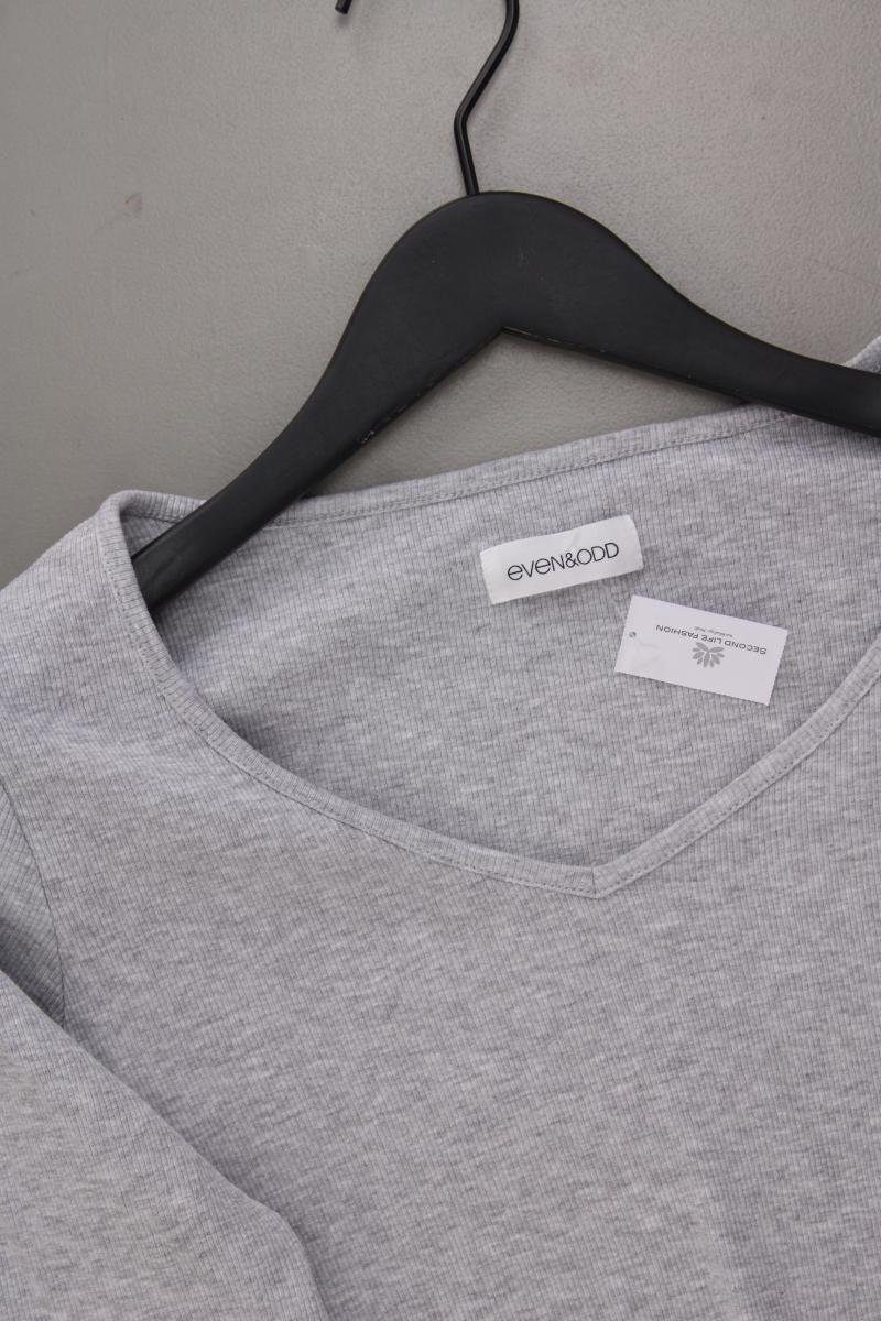 Even & Odd Cropped Shirt Gr. M Langarm grau