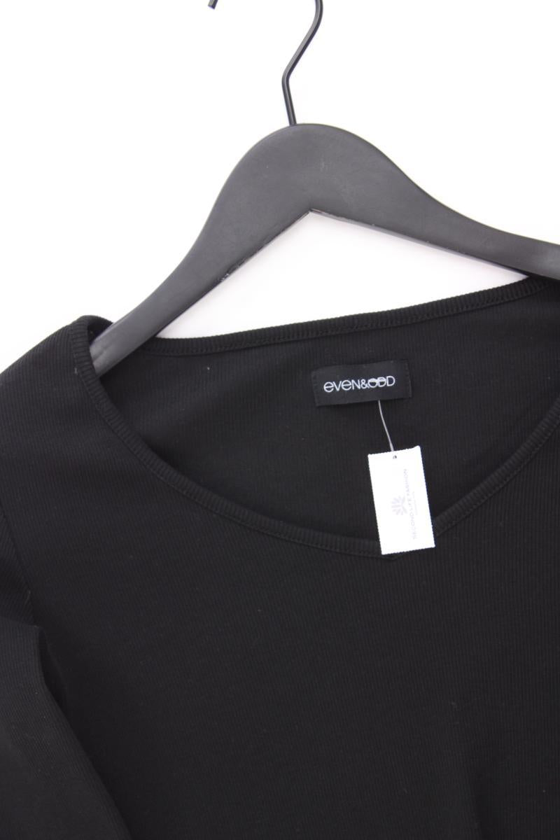 Even & Odd Cropped Shirt Gr. M Langarm schwarz