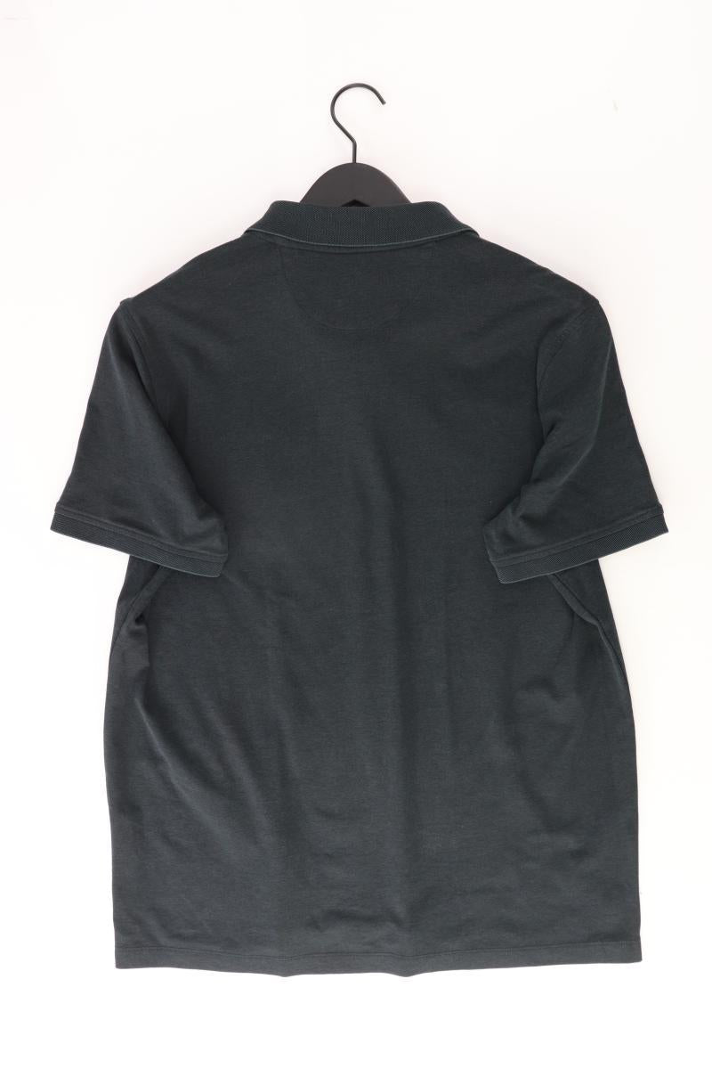 Bugatti Poloshirt für Herren Gr. XL Kurzarm grau aus Baumwolle