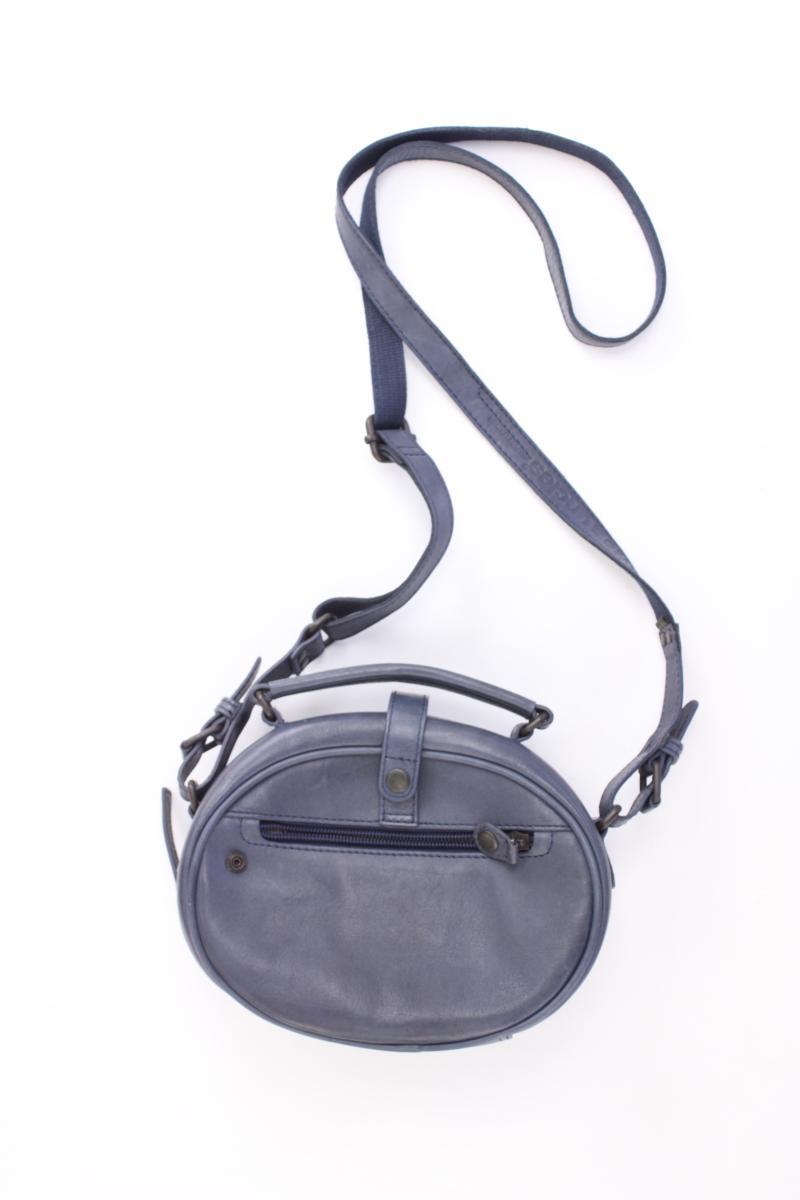 aunts & uncles Umhängetasche neuwertig blau aus Leder