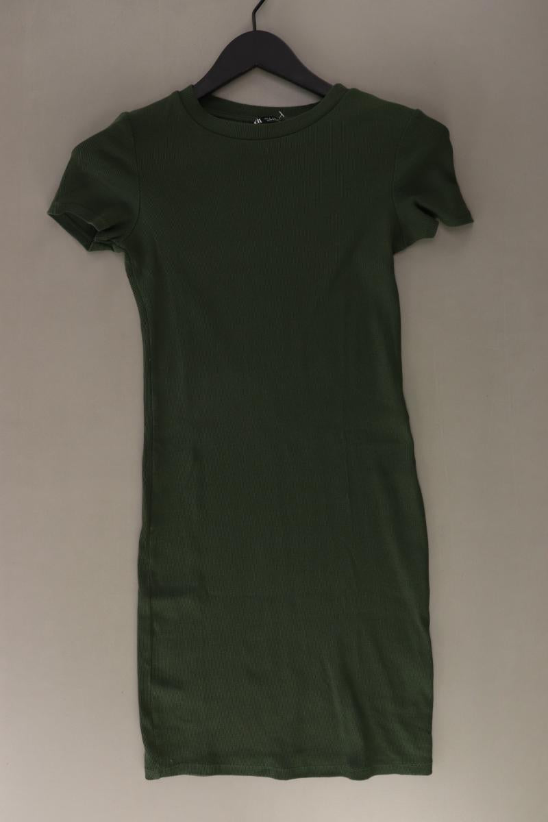 Zara Kurzarmkleid Gr. S olivgrün