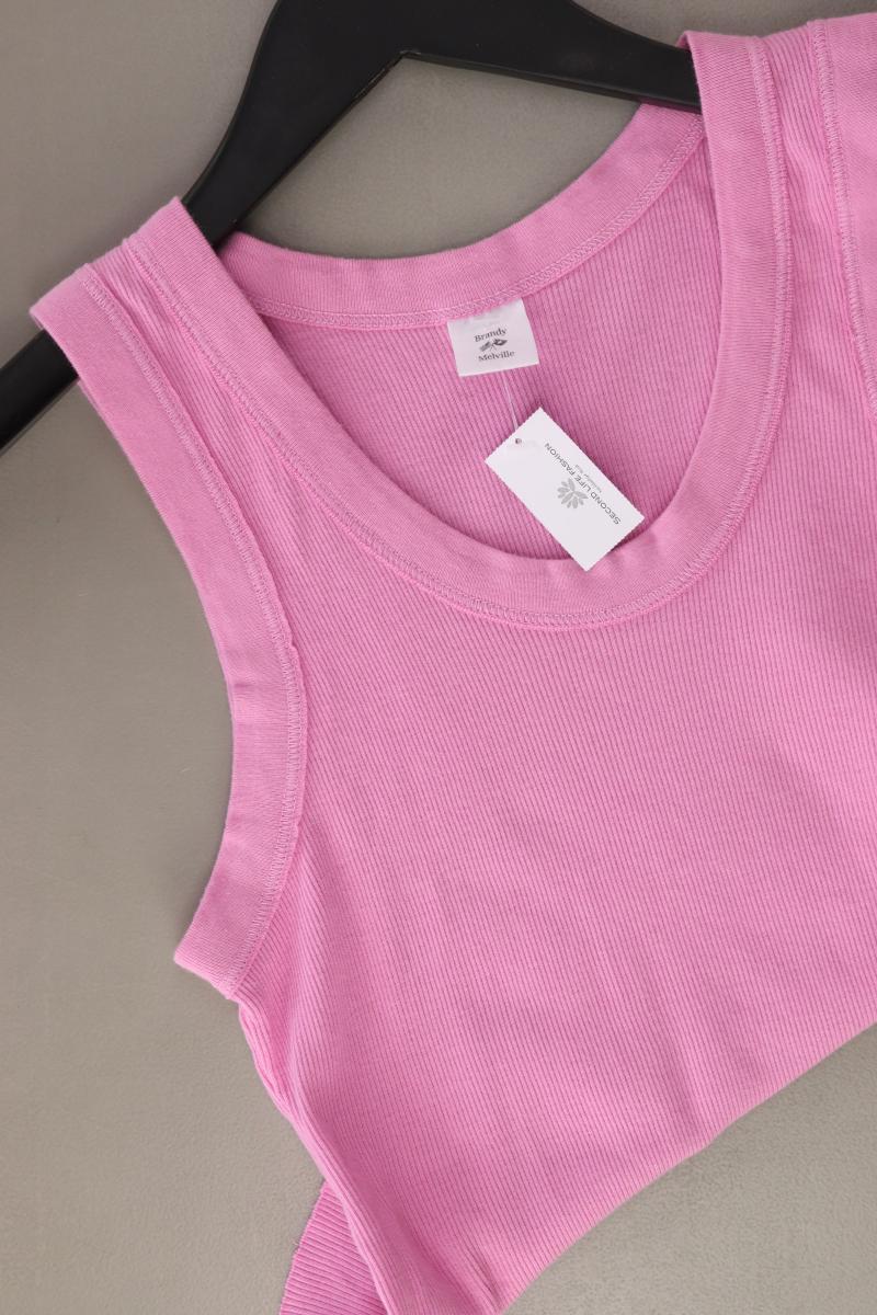 Brandy Melville Crop Top Gr. OneSize rosa aus Baumwolle