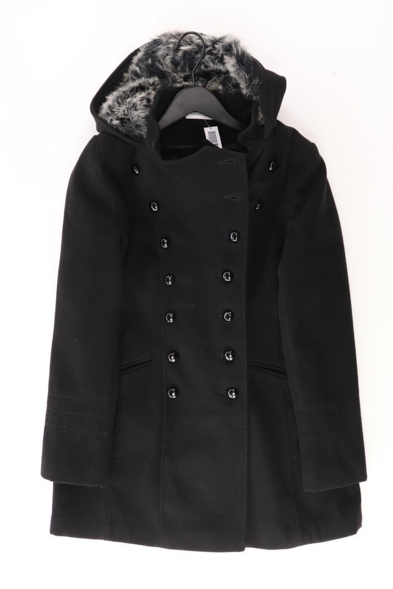 C&A Mantel Gr. 38 schwarz aus Polyester