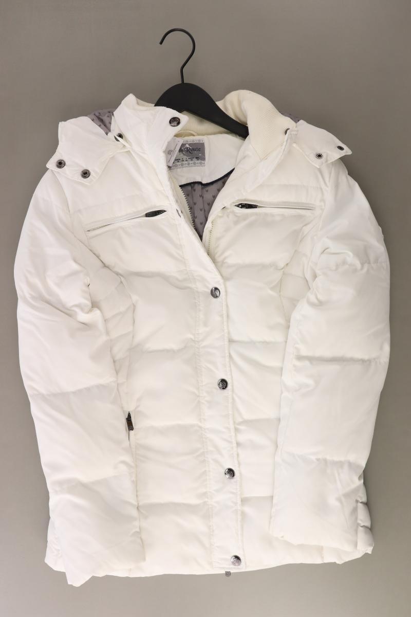 North Route Winterjacke Gr. 38 weiß aus Polyester