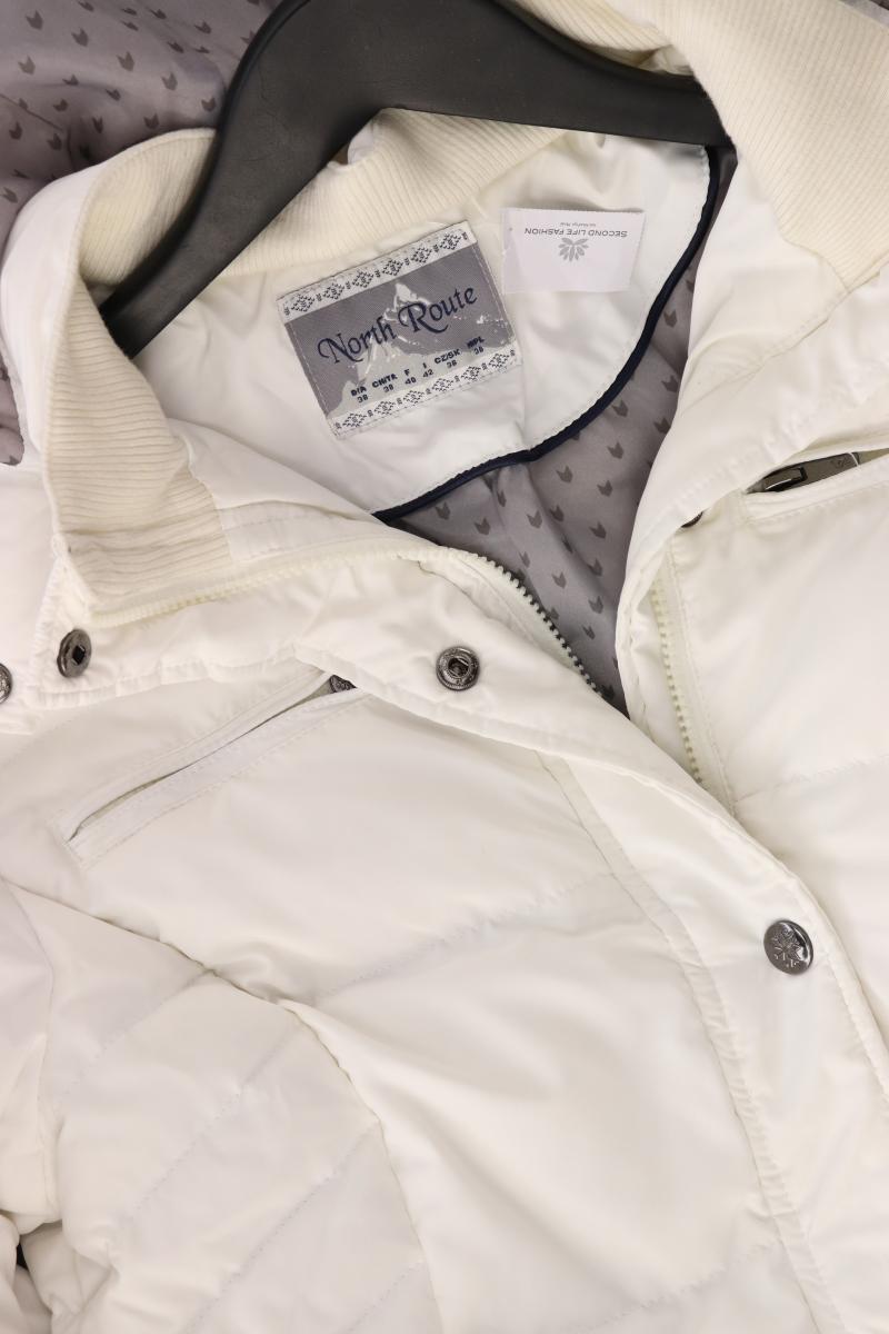 North Route Winterjacke Gr. 38 weiß aus Polyester