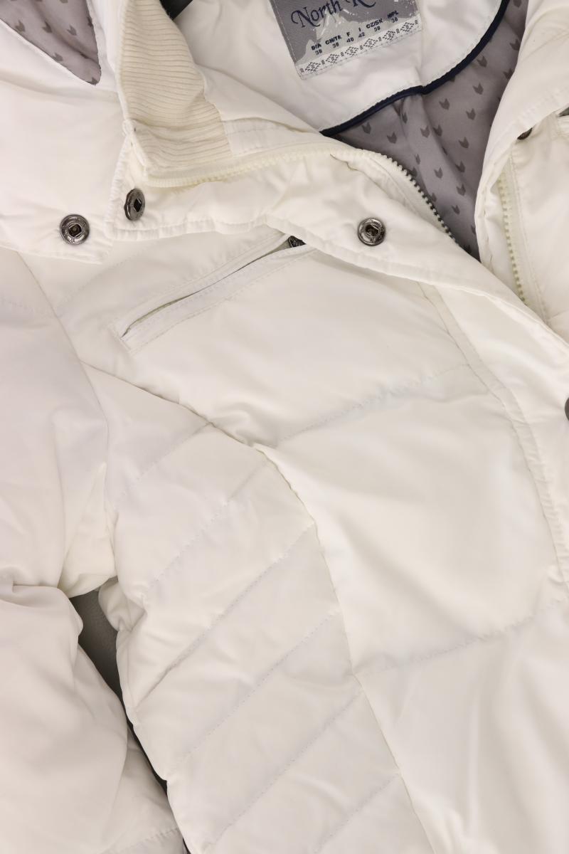 North Route Winterjacke Gr. 38 weiß aus Polyester