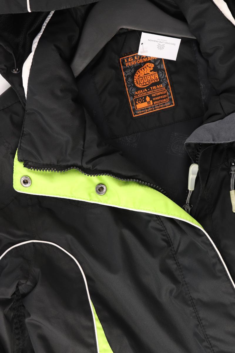 Iguana Kapuzenjacke Gr. 38 schwarz aus Polyester