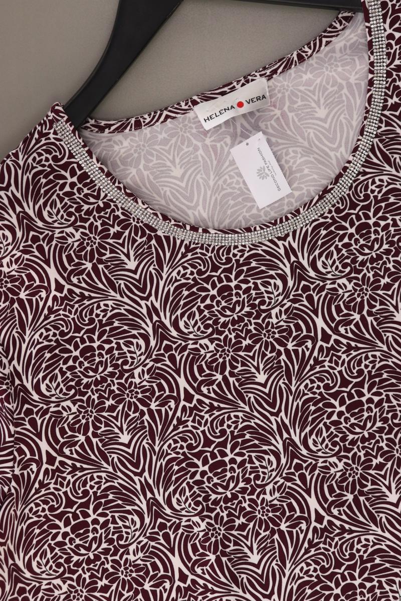Helena Vera Printshirt Gr. 50 Kurzarm lila aus Polyester