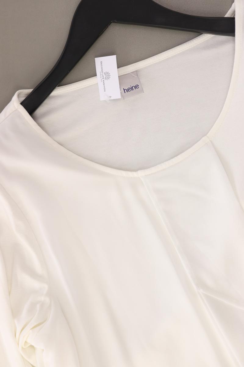 Heine Langarmbluse Gr. 44 weiß