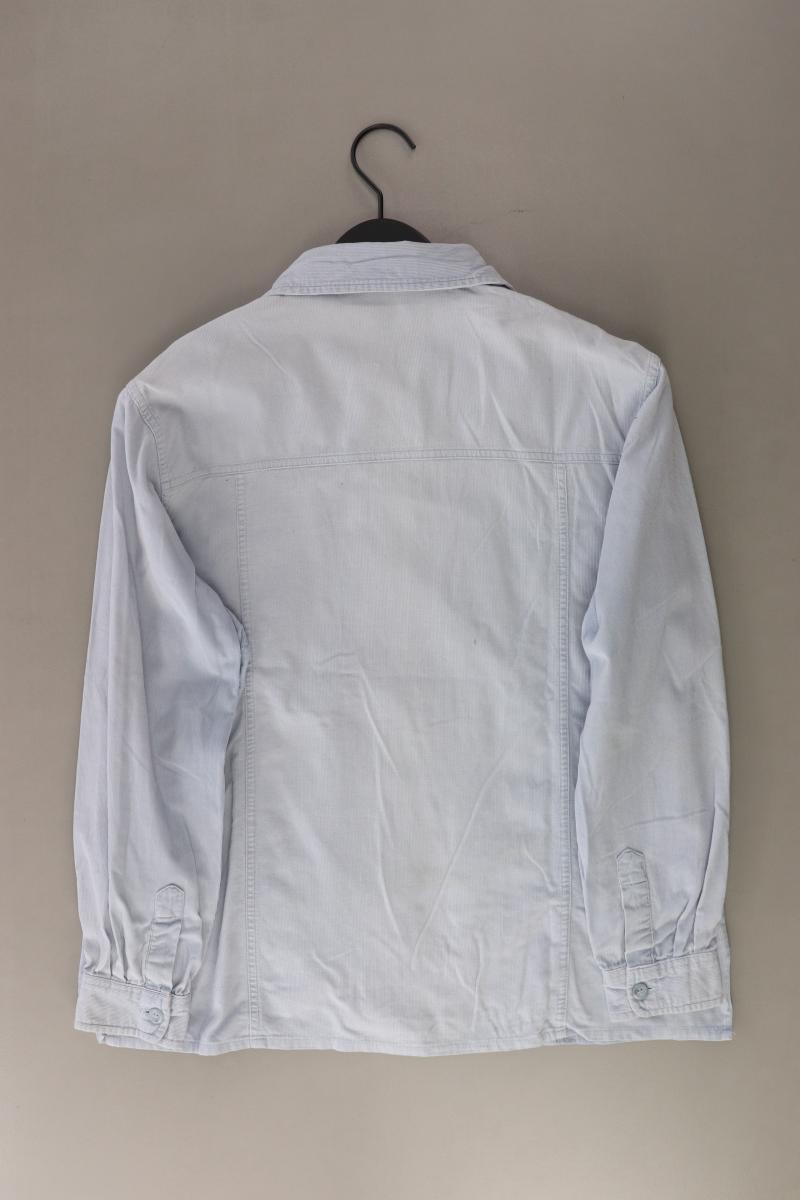 Gina Laura Übergangsjacke Gr. M blau aus Baumwolle