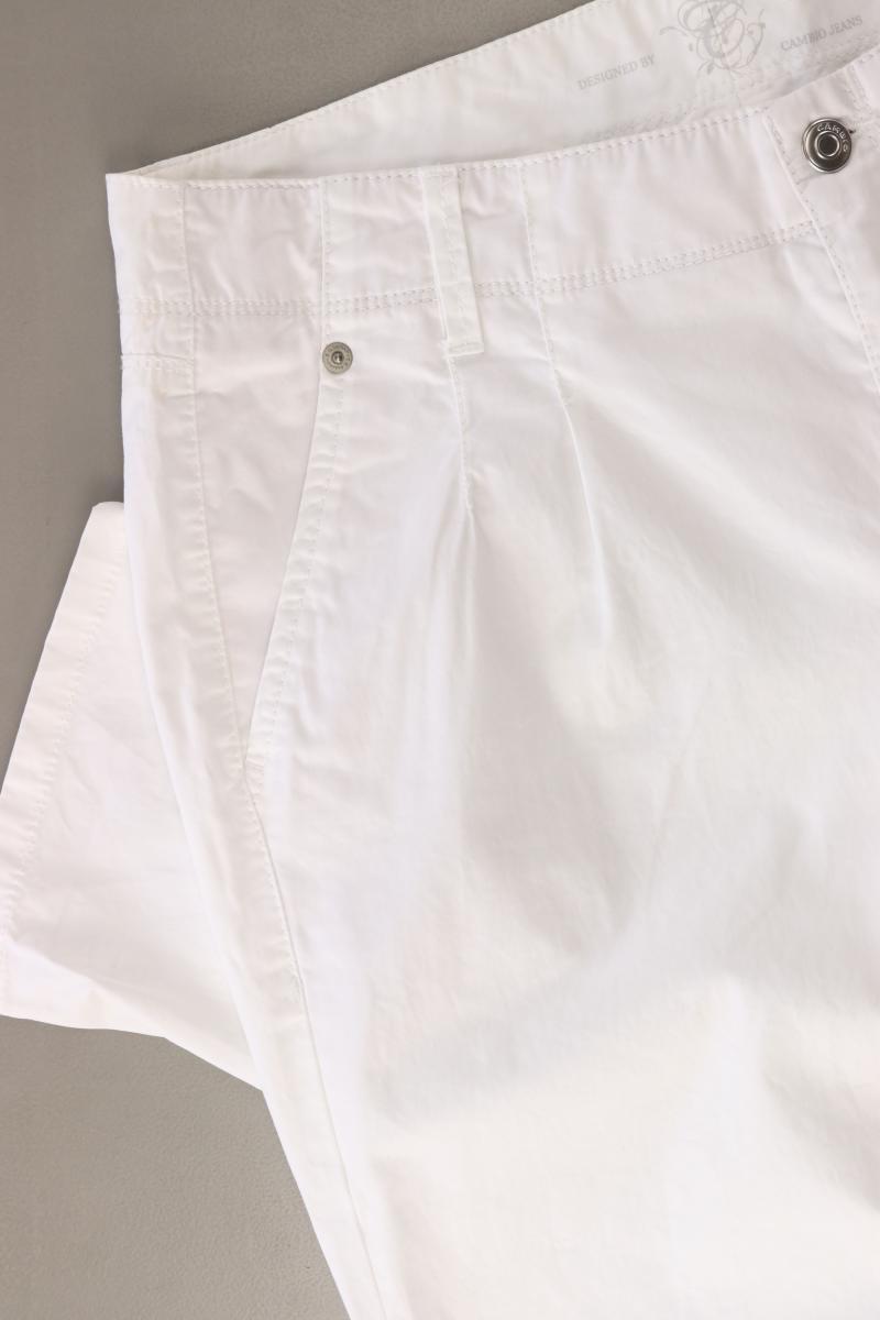 Cambio Hose Gr. 36 Modell Karia weiß aus Baumwolle