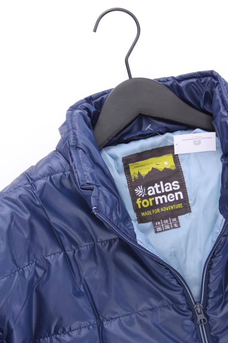 atlas for men Jacke für Herren Gr. XXL neuwertig blau aus Polyester